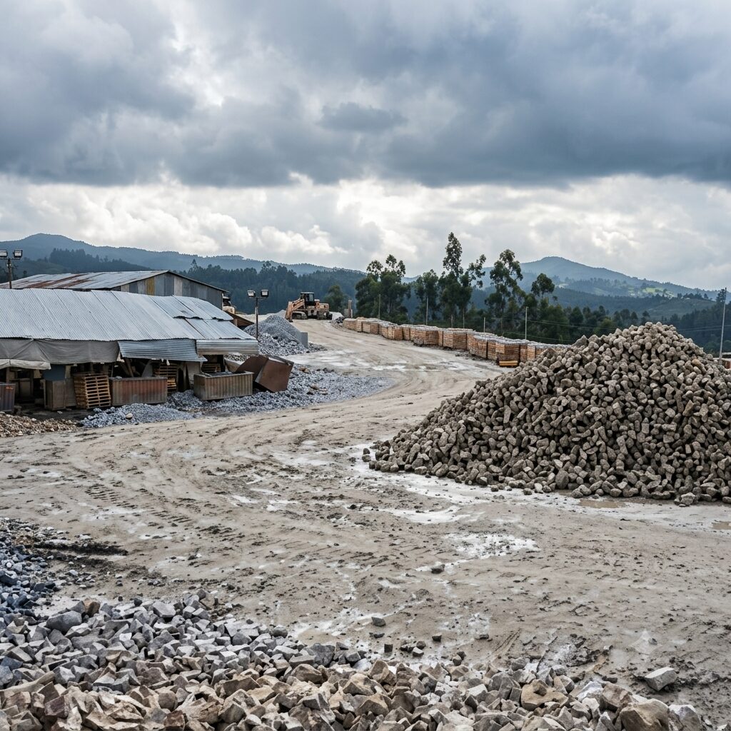 Granite quarry in Northern Portugal