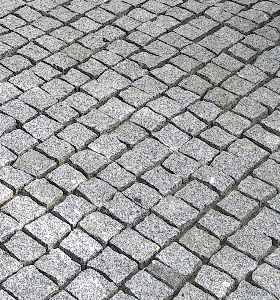Adoquín de granito gris